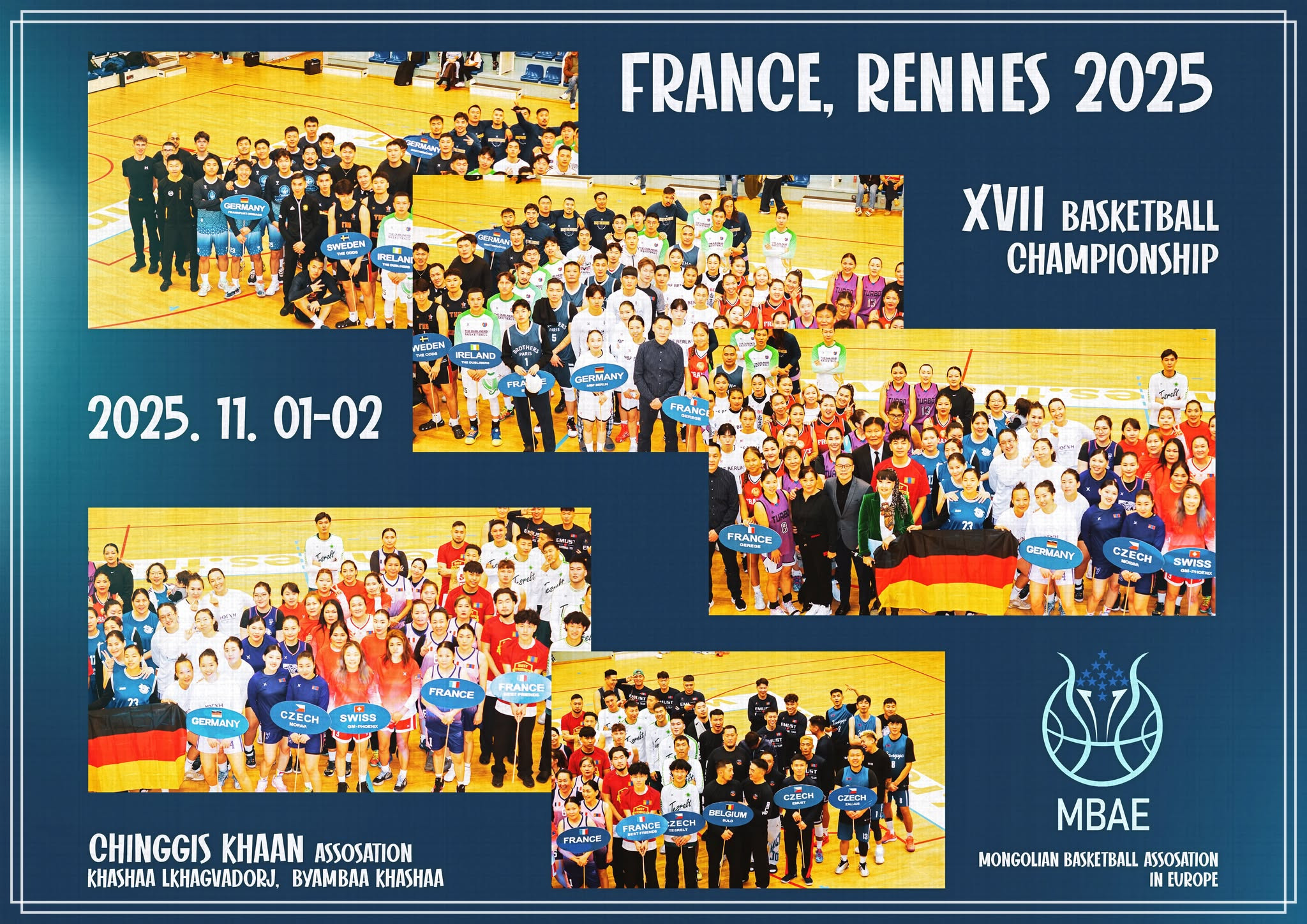 Европ дахь Монголчуудын сагсан бөмбөгийн тэмцээний энэ оны шилдэгүүд тодорлоо